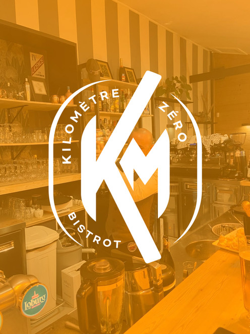 Logo KM Kilomètre Zéro Bistrot